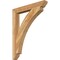 Ekena Millwork Thorton Slat Rough Sawn Bracket, Western Red Cedar, 4"W x 32"D x 40"H BKT04X32X40THR06RWR - alternate 1